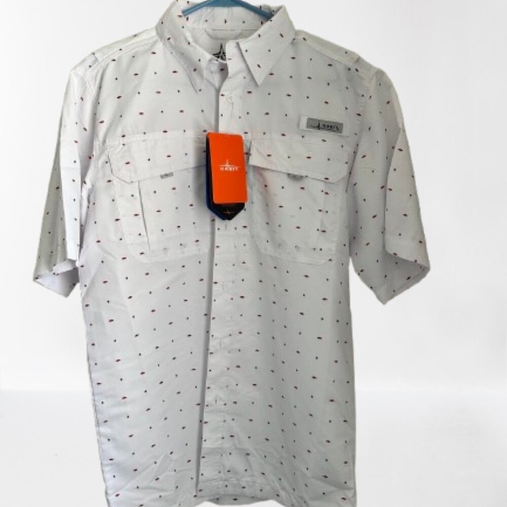 Habit Men's Crayfish Creek Short Sleeve River Shirt